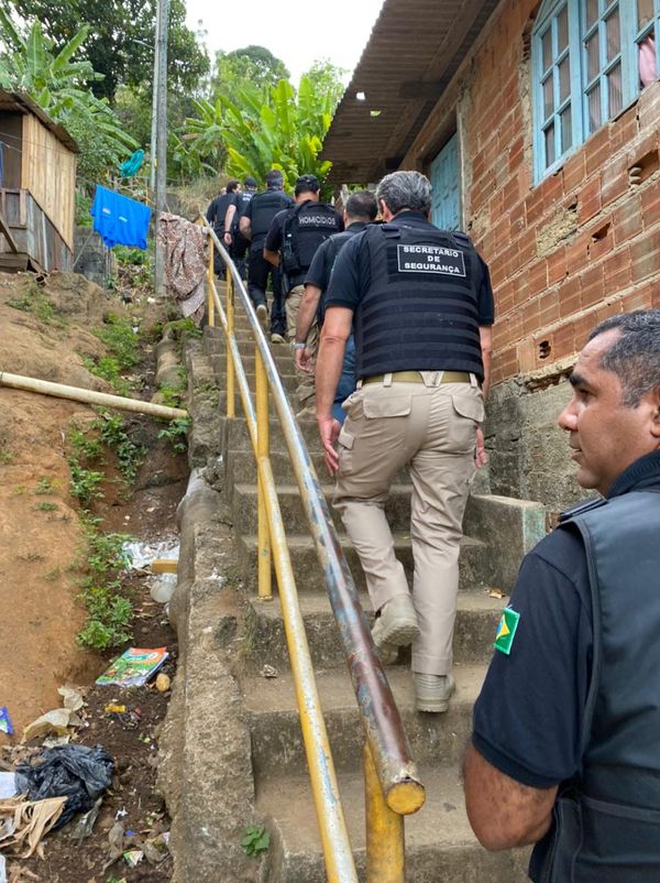 Polícia Civil realiza operação contra traficantes e homicidas em Vitória nesta sexta-feira (05) por Divulgação / Polícia Civil