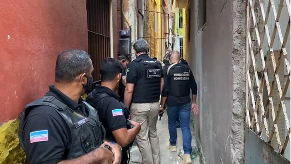 Polícia Civil realiza operação contra traficantes e homicidas em Vitória nesta sexta-feira (05) por Divulgação / Polícia Civil