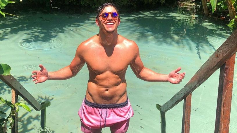 O ex-BBB e modelo Manoel Rafaski