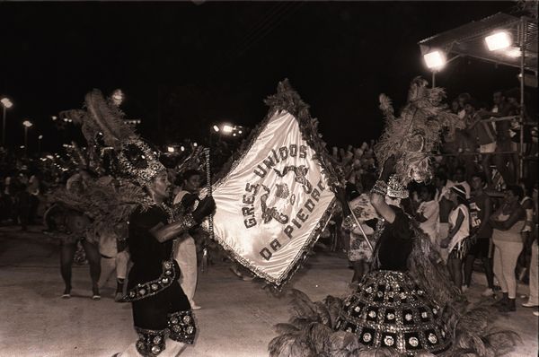 Desfile campeão da Escola de Samba Unidos da Piedade, em 1986