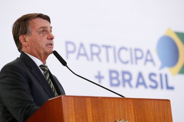 (BrasÃ­lia - DF, 08/02/2021) Palavras do Presidente da República Jair Bolsonaro.
