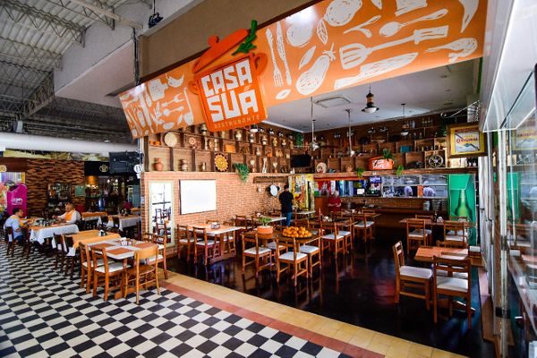 Restaurante Casa Suá, no Hortomercado, em Vitória