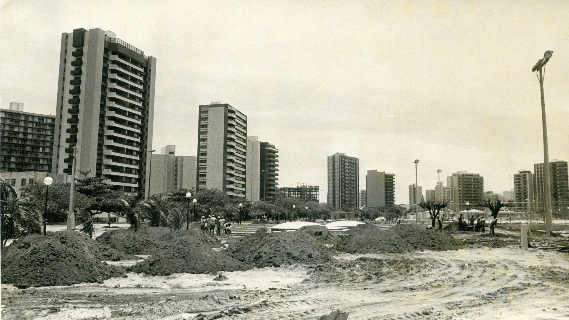 Praia do Canto em 1986