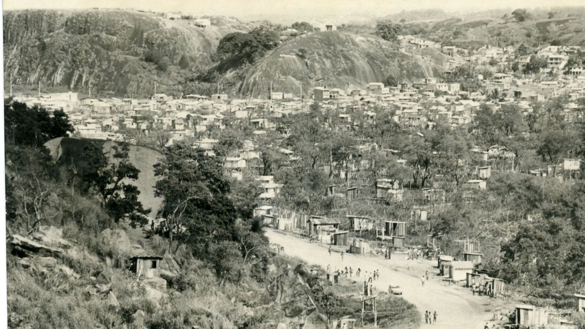 Vista do bairro São Pedro em 1983