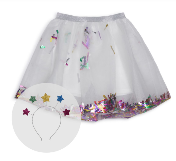 Fantasia Juvenil + Tiara Estrelas Riachuelo. R$ 89,90 