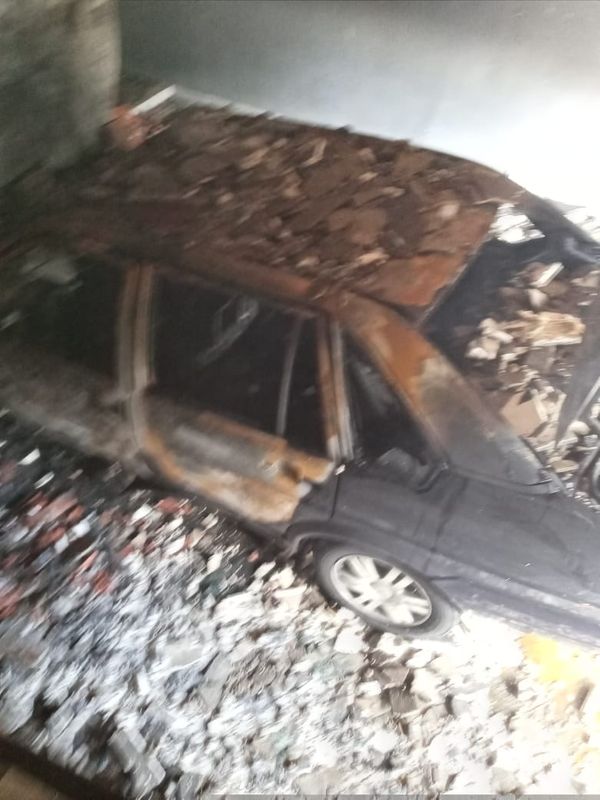 Fogo em por Divulgação/Bombeiros