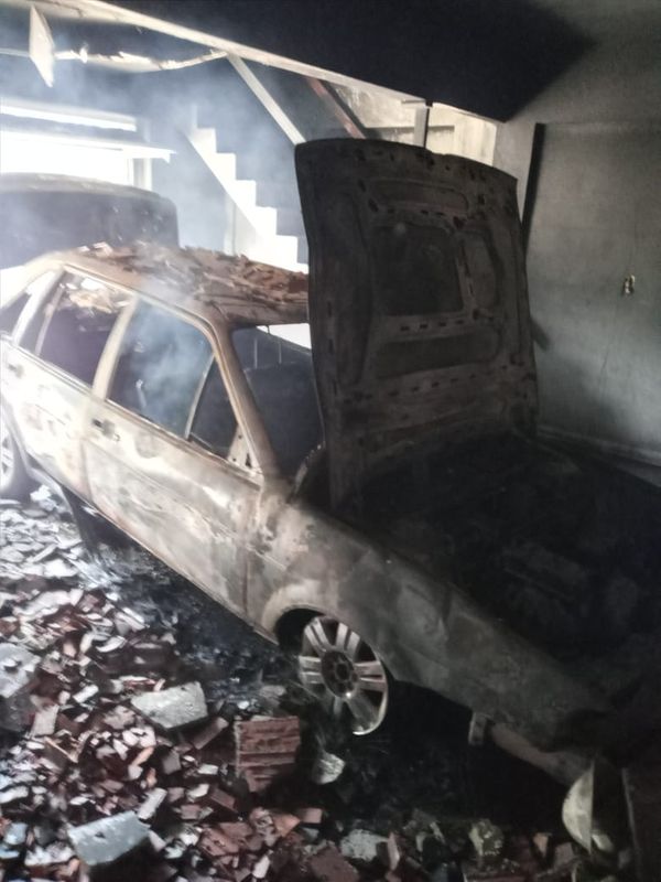 Fogo em por Divulgação/Bombeiros