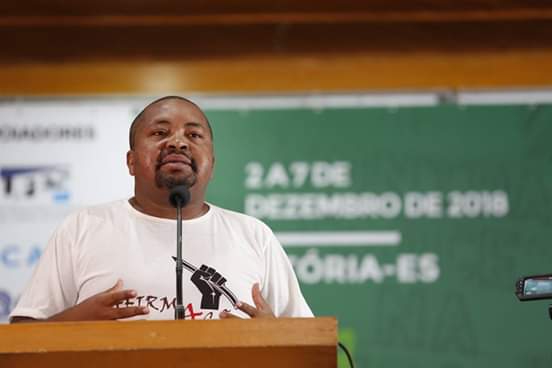 Lula Rocha, 36 anos, representante de movimentos sociais no Espírito Santo