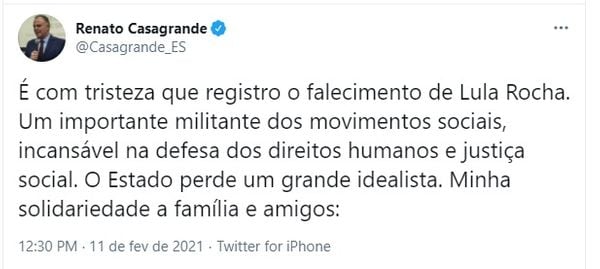 Nota de pesar