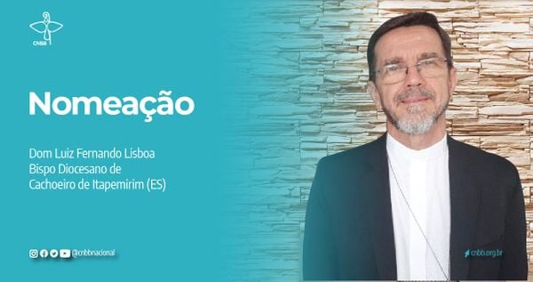 O Papa Francisco nomeou, nesta quinta-feira, 11 de fevereiro, dom Luiz Fernando Lisboa, atual bispo de Pemba, em Moçambique, no continente africano, para a diocese de Cachoeiro de Itapemirim (ES)