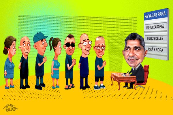 Vidigal tem nomeado ex-vereadores e parentes deles