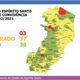 Imagem - Três municípios do ES estão com risco alto para Covid-19; veja mapa