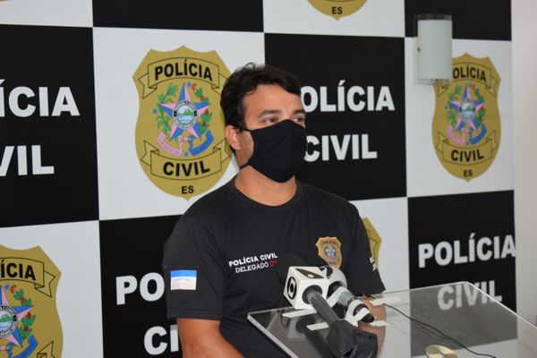 Delegado Marcelo Cavalvanti, à frente da DHPP de Vitória por Divulgação | Polícia Civil