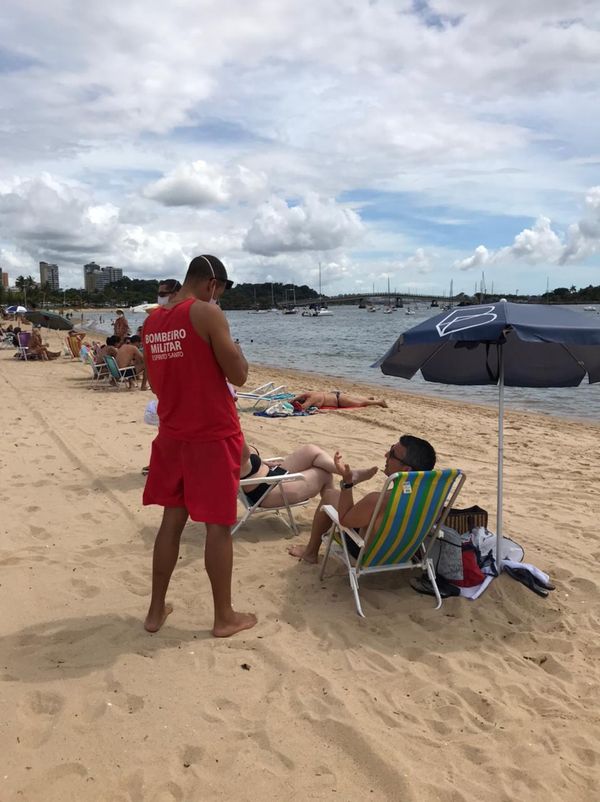 Operação Verão Prevenido realizado pelo Corpo de Bombeiros por Corpo de Bombeiros / Divulgação