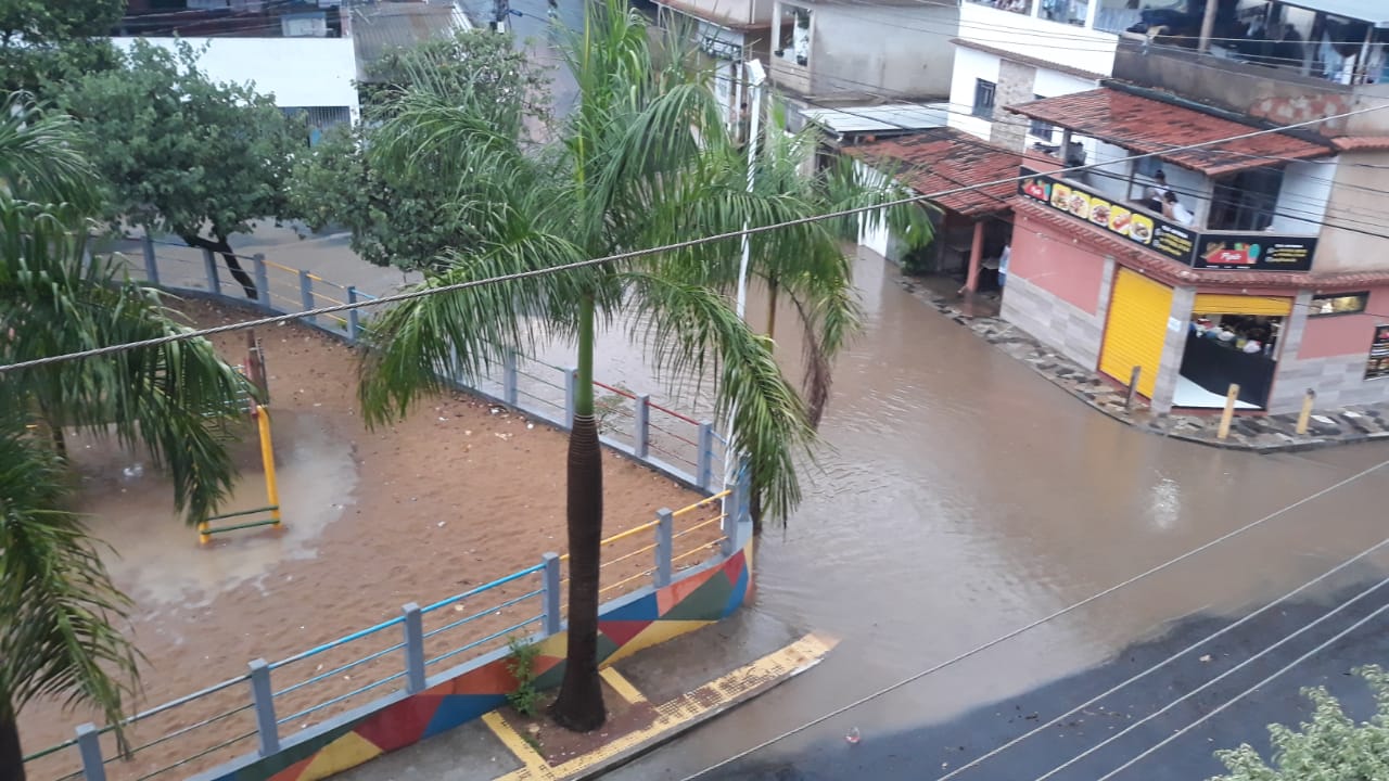 Calle en el barrio de Monte Cristo 