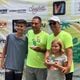 Nazareth Miranda, Gabi Miranda, Carol Cavalcante de Diana Murad: torneio de beach tênis, na Aldeia