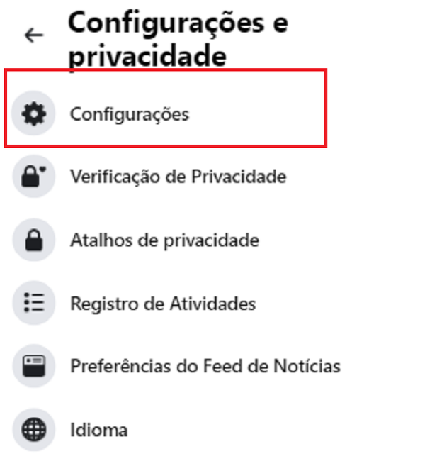 Proteja suas informações no Facebook