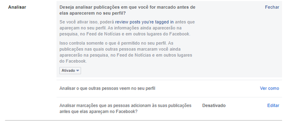 Proteja suas informações no Facebook