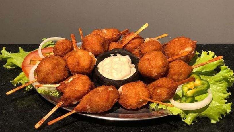 Kiéber de frango do Puxadinho Bar, em Itapuã, Vila Velha 