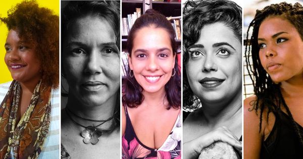 Kênia Freitas, Eliza Capai, Liliana Montserrat, Luana Laux e Maíra Oliveira: algumas das ministrantes e professoras do CineMarias