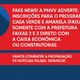 Imagem - Cartaz com oferta de cadastro habitacional em Vila Velha é golpe
