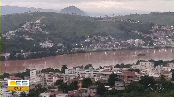 Rio Doce segue em nível normal em Colatina, Noroeste do ES