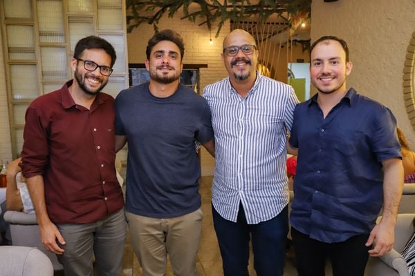 Diego Alencar, João Vitor Guimarães Vaz, Vinicius Castro e Fred Rezende