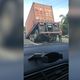 Imagem - Vídeo: reboque com carga se solta de carreta na BR 262, em Cariacica