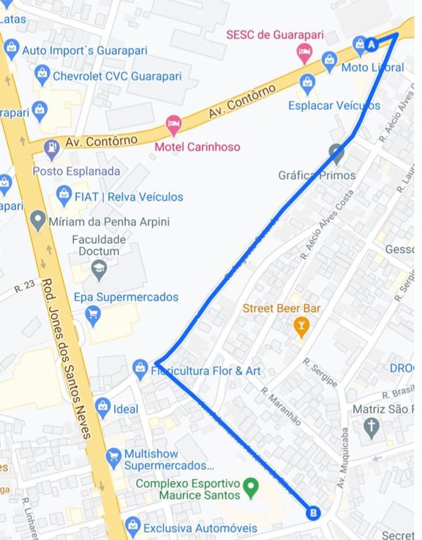 Guarapari cria rota de trânsito