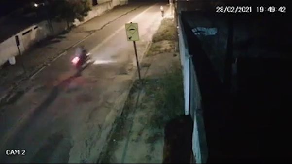motociclista morre ao passar por quebra-molas em Ponto Belo