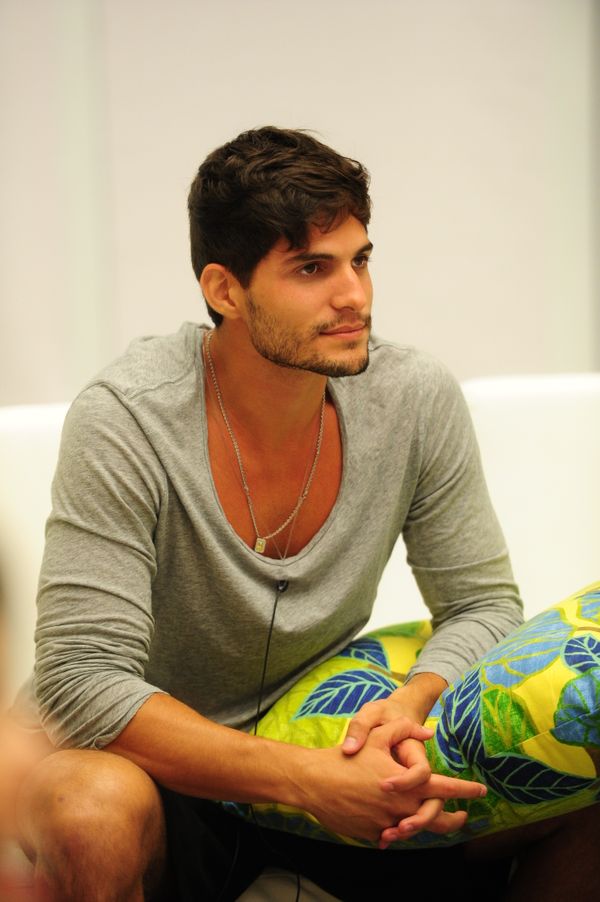 BBB: o ex-brother André Martinelli, do BBB 13, dentro da casa do reality da Globo