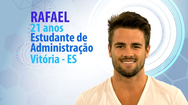 BBB: o ex-brother Rafael Licks, do BBB 15