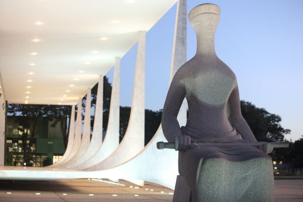 Fachada do Supremo Tribunal Federal (STF), em Brasília