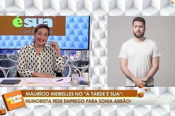 Sonia Abrão conversa com Mauricio Meirelles no A Tarde É Sua - 