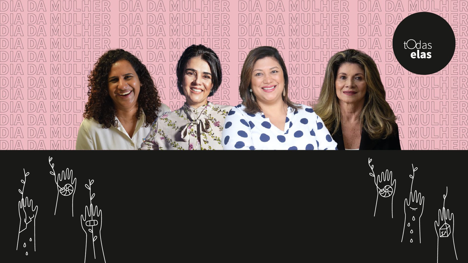 Jacqueline, Paula, Elaine e Marisa: pioneirismo
 feminino no mercado de trabalho 