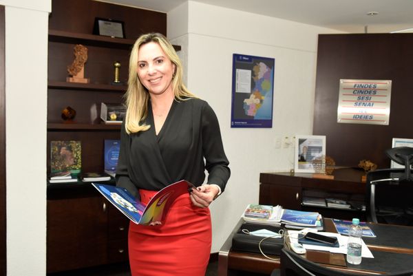 Cris Samorini, empresária e presidente da Federação das Indústrias do ES - Findes