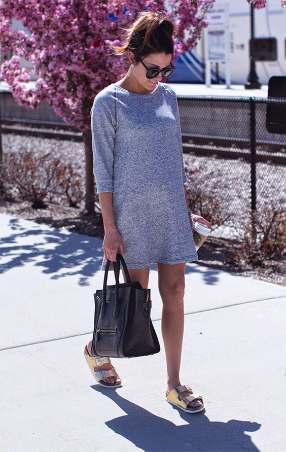 Sandália birken por Reprodução/ Pinterest