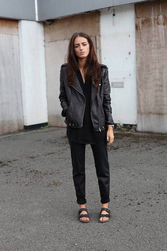 Sandália birken por Reprodução/ Pinterest