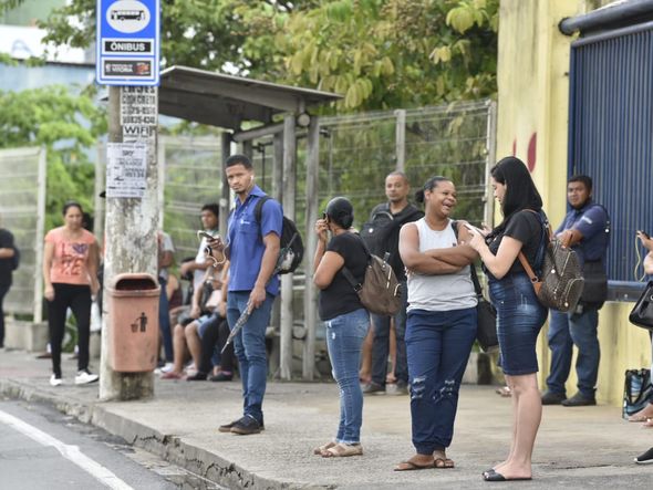 Manifestação de rodoviários afeta população da Grande Vitória por Ricardo Medeiros