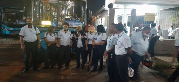 Paralisação afeta circulação de ônibus na Grande Vitória por Divulgação/ Sindirodoviários