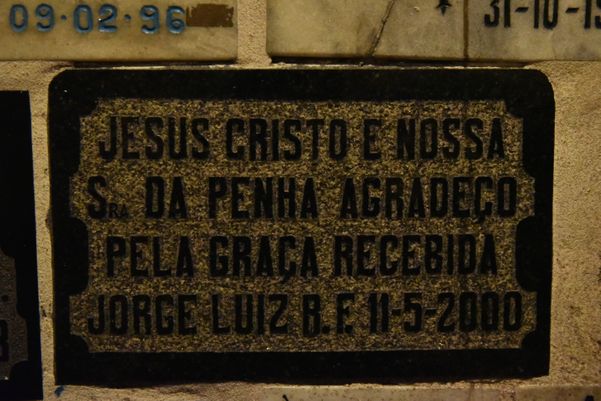 Gratidão pela graça recebida por Fernando Madeira