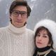 Imagem - Lady Gaga posa com Adam Driver nas gravações de "House of Gucci"