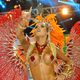 30/01/2016 - A modelo Thalita Zampirolli desfilou como destaque de chão da Boa Vista no Carnaval de Vitória