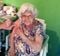 Palmerina da Conceição Souto, de 93 anos, foi vacinada em Colatina 