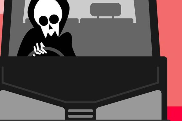 Imagem da animação 'Contemporany Terrorism, Modus Operandi', do artista-programador Tony de Marco