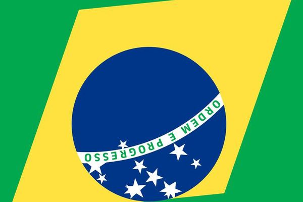 Imagem de 'Brazilian Flag Blender', animação do artista-programador Tony de Marco
