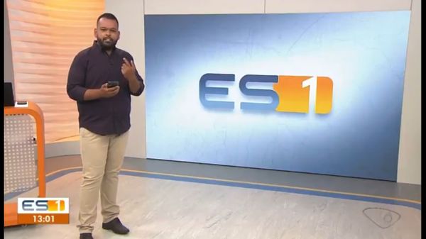 O repórter Elton Ribeiro emocionou ao apresentar o ES1, da TV Gazeta, e dar depoimento sobre ser 