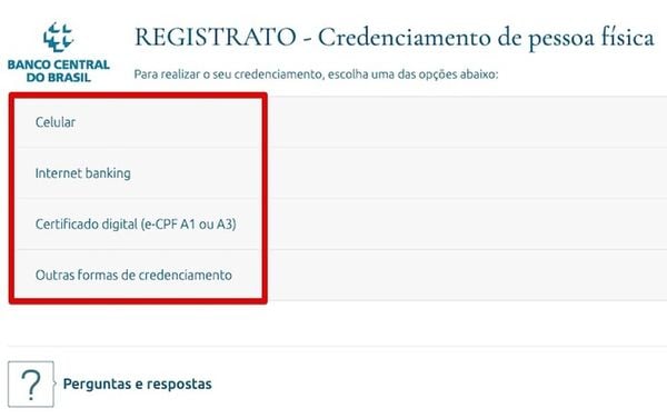 Registrato: passo-a-passo para credenciamento