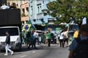 Manifestações contra as medidas de restrição do Governo do ES, no Centro de Vitória(Fernando Madeira)
