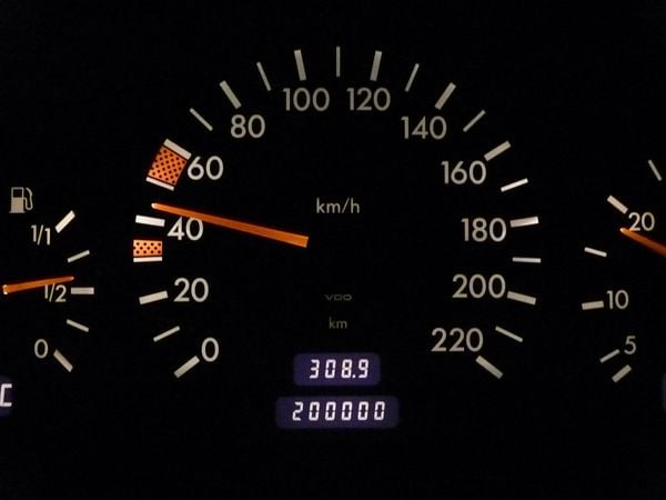 Velocímetro de carro